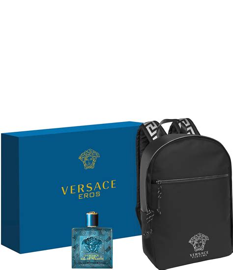 versace perfume backpack price|Versace men's perfume with backpack.